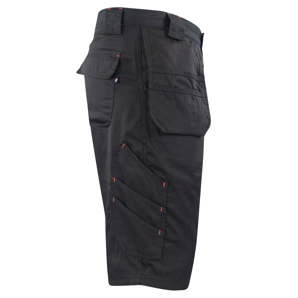 Lee Cooper LCSHO810 Menâ€™s Holster Pocket Work Shorts â€“ Multi-Pocket Utility with Hammer Loop