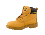 Workforce WF301-P Honey Leather Safety Boot â€“ S1P | SRC | Comfortable & Durable