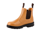 Workforce WF16-P Tan Leather Safety Dealer Boot â€“ S1P | SRC | Steel Toe