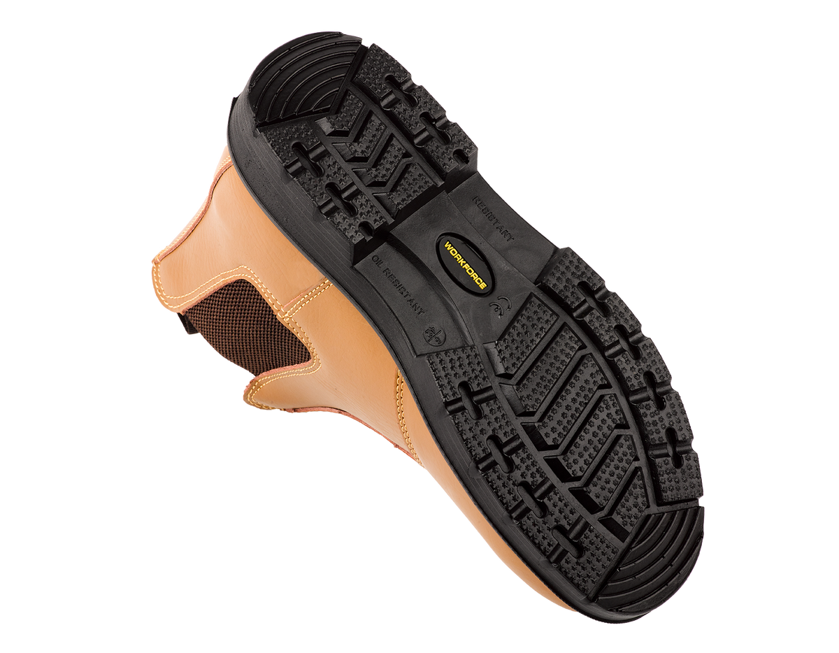 Workforce WF16-P Tan Leather Safety Dealer Boot â€“ S1P | SRC | Steel Toe