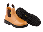 Workforce WF16-P Tan Leather Safety Dealer Boot â€“ S1P | SRC | Steel Toe