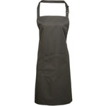 PR154 Premier Colours Bib Apron with Pocket