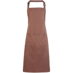 PR154 Premier Colours Bib Apron with Pocket