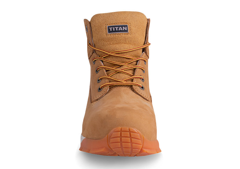 Rugged Nubuck Safety Boots | Steel Toe & 300Â° Heat-Resistant EVA/Rubber Sole Work Boots