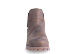 Metal-Free Slip-On Safety Shoes | Scanner Safe Full Grain Crazy Horse Leather