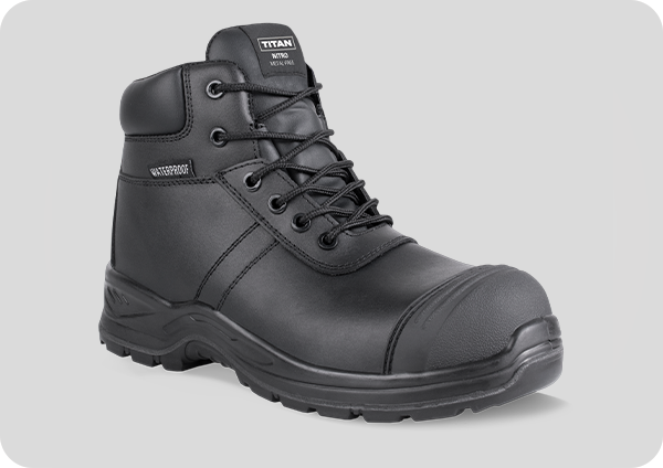 Titan Nitro â€“ Waterproof Metal-Free Safety Boot with ESD & Heat-Resistant Outsole (S7S)