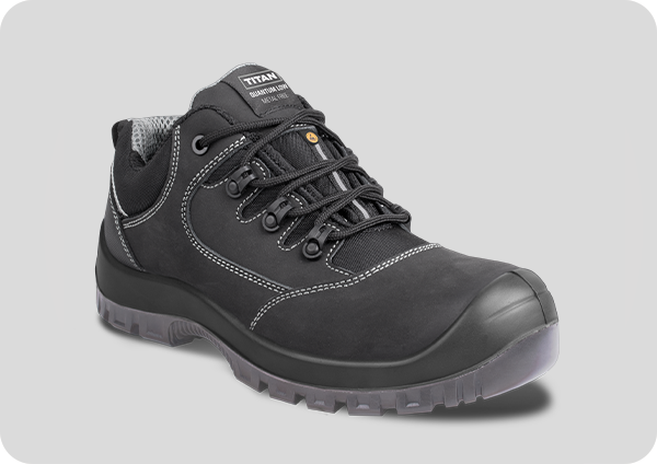 Titan Quantum Trainer â€“ Metal-Free Safety Shoe with ESD Protection | S3S SR FO ESD