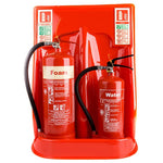 Double Universal Economy Fire Extinguisher Stand â€“ Durable, Recyclable, UK-Made