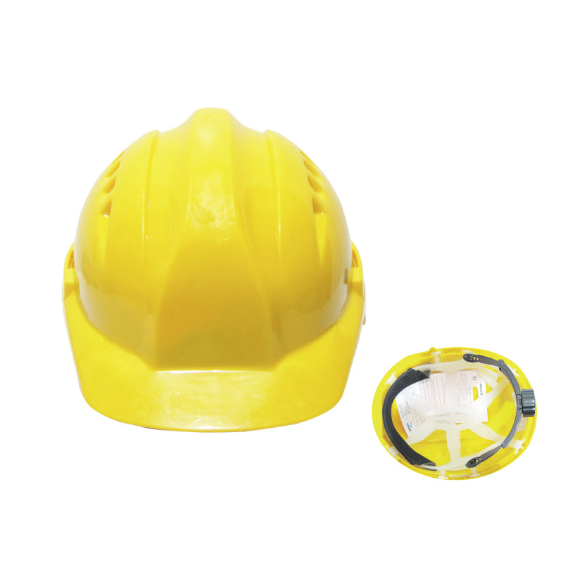 VaultTex VHVR Ratchet Type Safety Helmet - HDPE Shell | Ventilated & EN397 Certified