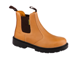Workforce WF16-P Tan Leather Safety Dealer Boot â€“ S1P | SRC | Steel Toe