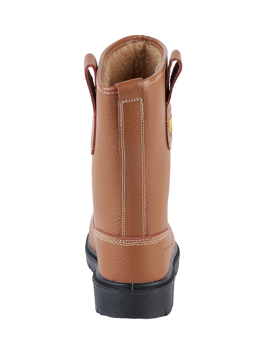 Workforce WF26-P Tan Leather Safety Rigger Boot â€“ S1P | SRC | Steel Toe