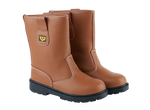 Workforce WF26-P Tan Leather Safety Rigger Boot â€“ S1P | SRC | Steel Toe