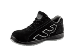 Workforce WF31-P Black Suede Safety Trainer â€“ SBP | SRC | Steel Midsole