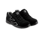 Workforce WF31-P Black Suede Safety Trainer â€“ SBP | SRC | Steel Midsole