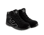 Workforce WF33-P Black Suede Safety Boot â€“ SBP | SRC | Steel Midsole