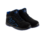 Workforce WF34-P Black Suede Safety Boot â€“ SBP | SRC | Steel Midsole
