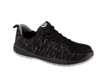 Workforce WF35-P Black Fly Knit Safety Trainer â€“ S1P | SRC | Lightweight Protection