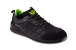 Workforce WF37-P Black KPU Suede Safety Trainer â€“ S1P | SRC | Durable & Comfortable