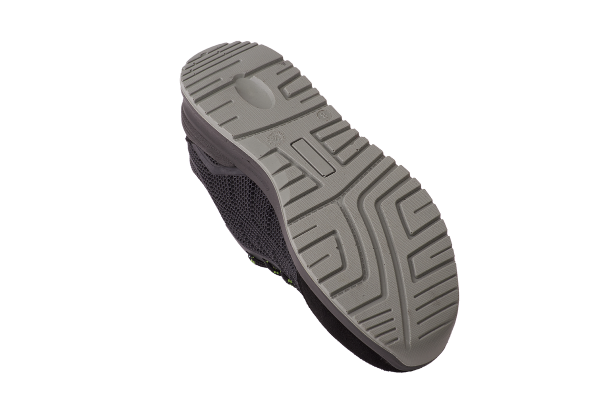 Workforce WF37-P Black KPU Suede Safety Trainer â€“ S1P | SRC | Durable & Comfortable