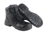 A23-TACTICAL S3 Waterproof Metal-Free Safety Boot â€“ Black Leather, Zip Side