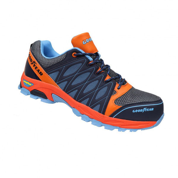 Goodyear GYSHU1583 â€“ Metal Free S1P Safety Trainer with Heat Resistant Outsole