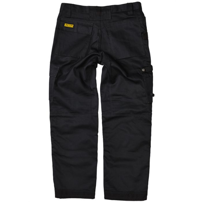 Pro Tradesman Black Knee Pad Holster Trousers - Durable Workwear with Cordura Pockets